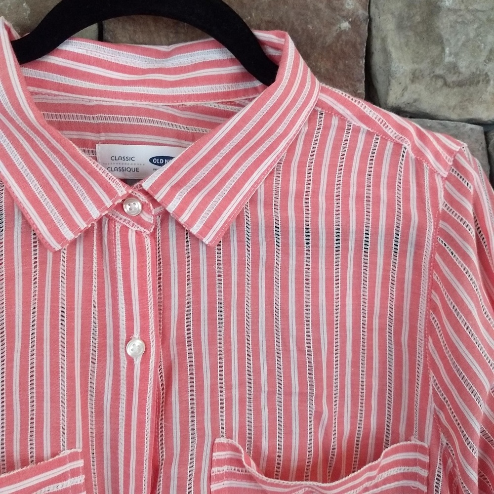 Old Navy stripe shirt - Picture 2 of 4